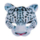 Soft Snow Leopard Padded Animal Mask