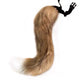 Realistic Red Fox Faux Fur Tail with White Tip