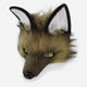 Lifelike Brown Fox Faux Fur Costume Mask